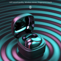 Wireless Bone Conduction Earphone with Bluetooth 5.0 - Black