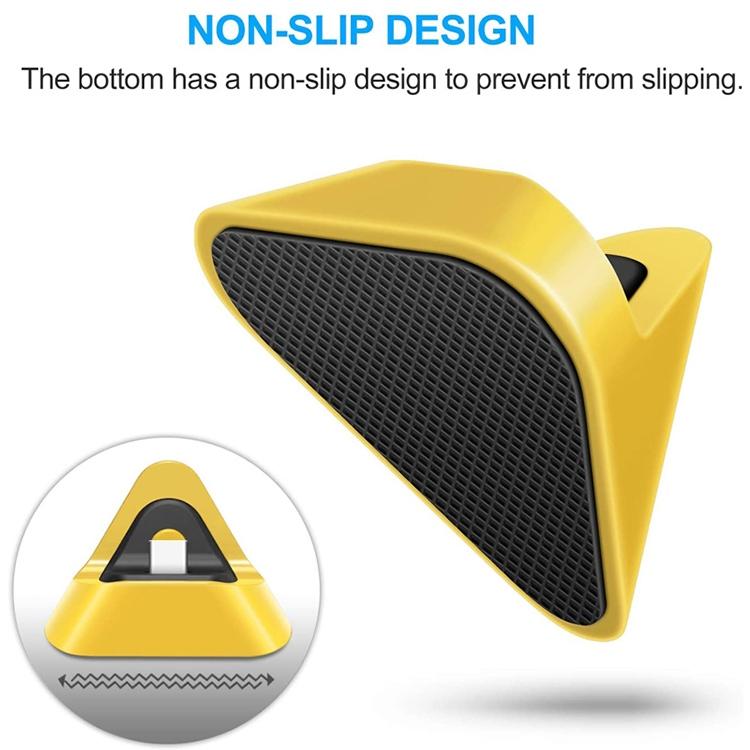 2-Pack Portable Triangle Charger For Nintendo Switch / Lite - Yellow