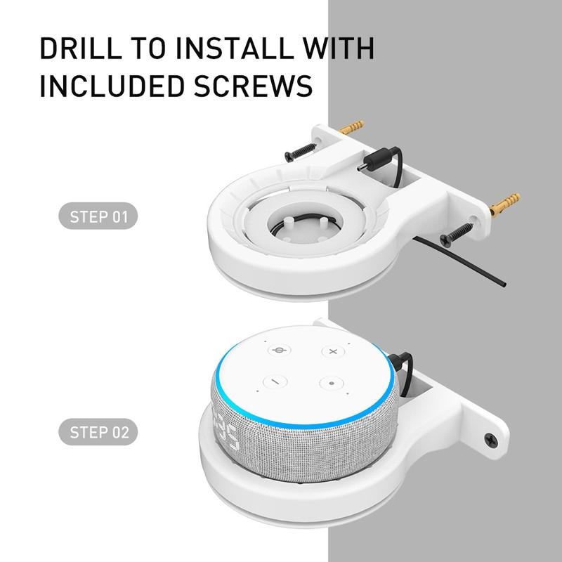 Ahastyle Wall Storage Stand - Compact and Versatile - White - For Google Wifi