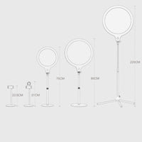 26cm Live Broadcast Beauty Light Bracket - Medium Version & Black Desktop Photography