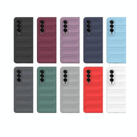 For Samsung Galaxy Z Fold4 5G Foldable Shockproof Phone Case with Magic Shield - Slim Design - Black