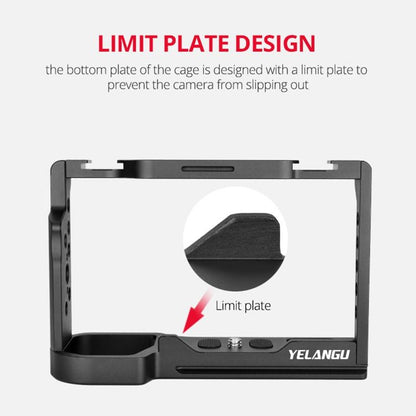 Video Camera Cage Stabilizer - Black for Sony Alpha 7C