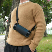 Jbl Flip 6 Speaker Bag with Shoulder Strap - Silicone Case for Travel - Blue