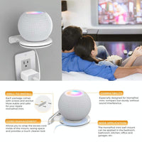 Ahastyle Smart Speaker Stand for Apple Homepod Mini - White