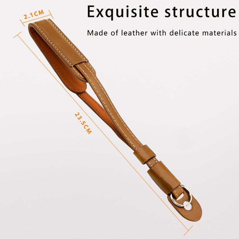 Handheld Camera Gimbal Wrist Strap for Dji Pocket / Om Series - Coffee Color