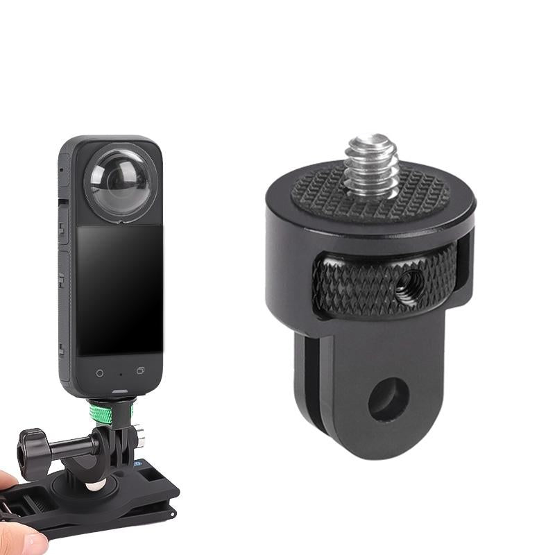 Universal 1 / 4 Inch Screw Action Camera Adapter - Adjustable