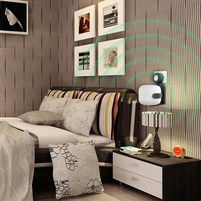 Wall-mounted Bracket for Google Nest Wifi Router and Point - Black