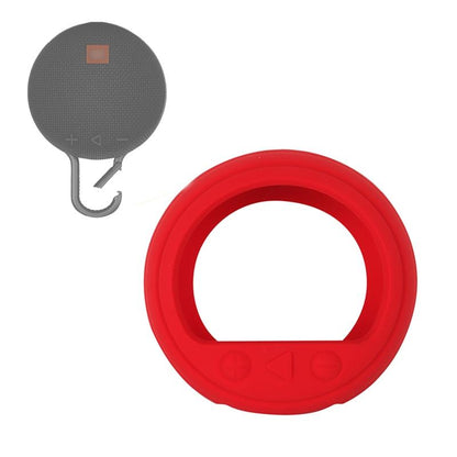 Soft Silicone Protective Cover for Jbl Clip 3 Bluetooth Speaker - Red