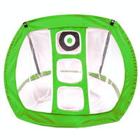 Foldable Square Golf Net for Indoor Practice - Green