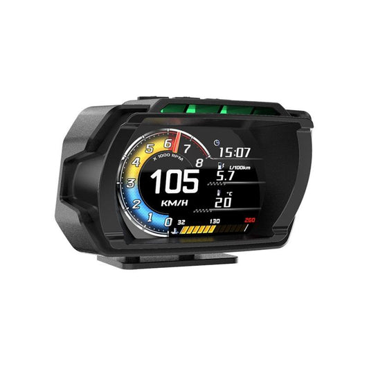 Car Obd Hud Lcd Speedometer Clear Display - Thai Version