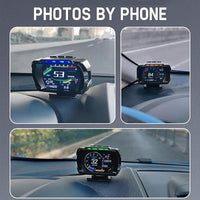 Car Obd Hud Lcd Speedometer Clear Display - Thai Version