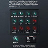 Car Obd Hud Lcd Speedometer Clear Display - Thai Version