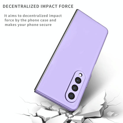 For Samsung Galaxy z Fold4 5G Foldable Armor Phone Case - Compact and Durable - Black