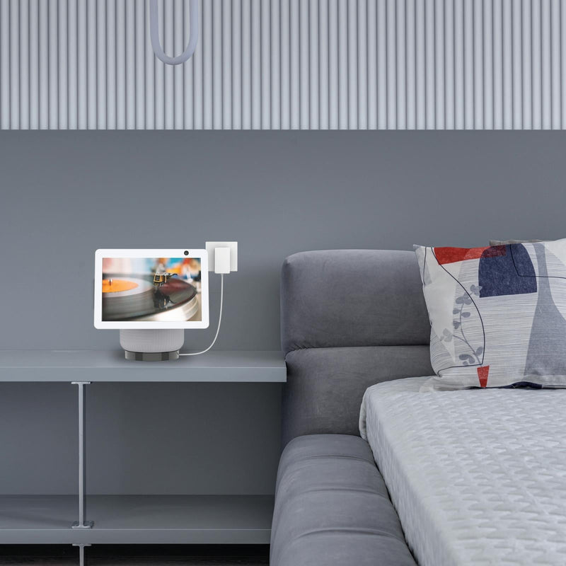 Desktop Bracket for Amazon Echo Show 10 - no Drilling Required - Black