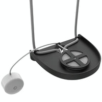 Wall Mount Set for Amazon Echo Dot 4 - 2 Pieces - Black