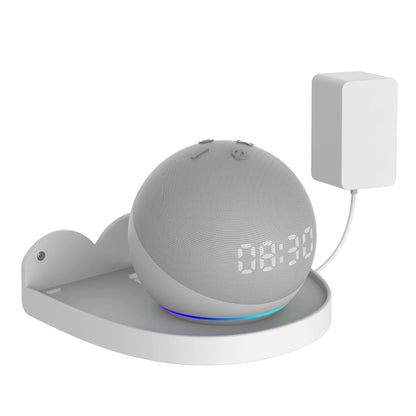 Wall Mount Set for Amazon Echo Dot 4 - 2 Pieces - Black