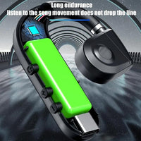 Wireless Bluetooth Headphone with Digital Display - Black - Midnight Blue