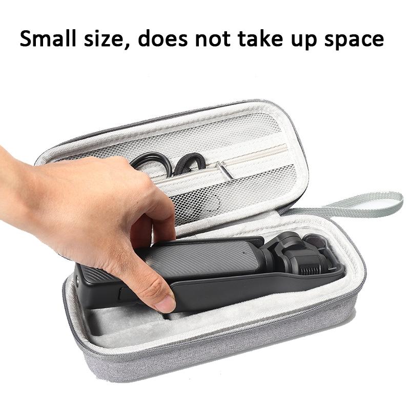 Portable Carrying Case for Dji Pocket 3 - Protective Storage Bag - Standard Black