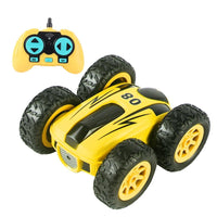 Double Sided 2.4g Mini Rc Car - High Speed Remote Control Toy - English Box 08 Yellow
