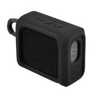 Portable Silicone Speaker Cover with Strap for Jbl Go3 - Black