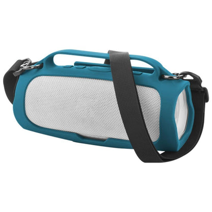 Shockproof Silicone Cover for Jbl Charge4 Bluetooth Speaker - Ocean Blue
