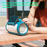 Shockproof Silicone Cover for Jbl Charge4 Bluetooth Speaker - Ocean Blue