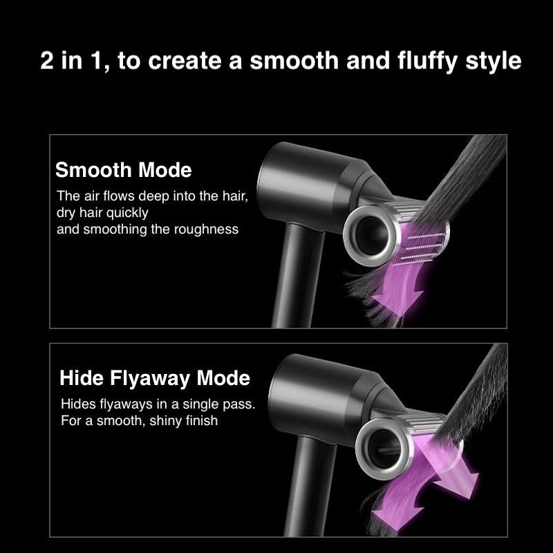 Smooth Flyaway Nozzle for Dyson Hair Dryer - Copper Nickel - Copper Nickel Color