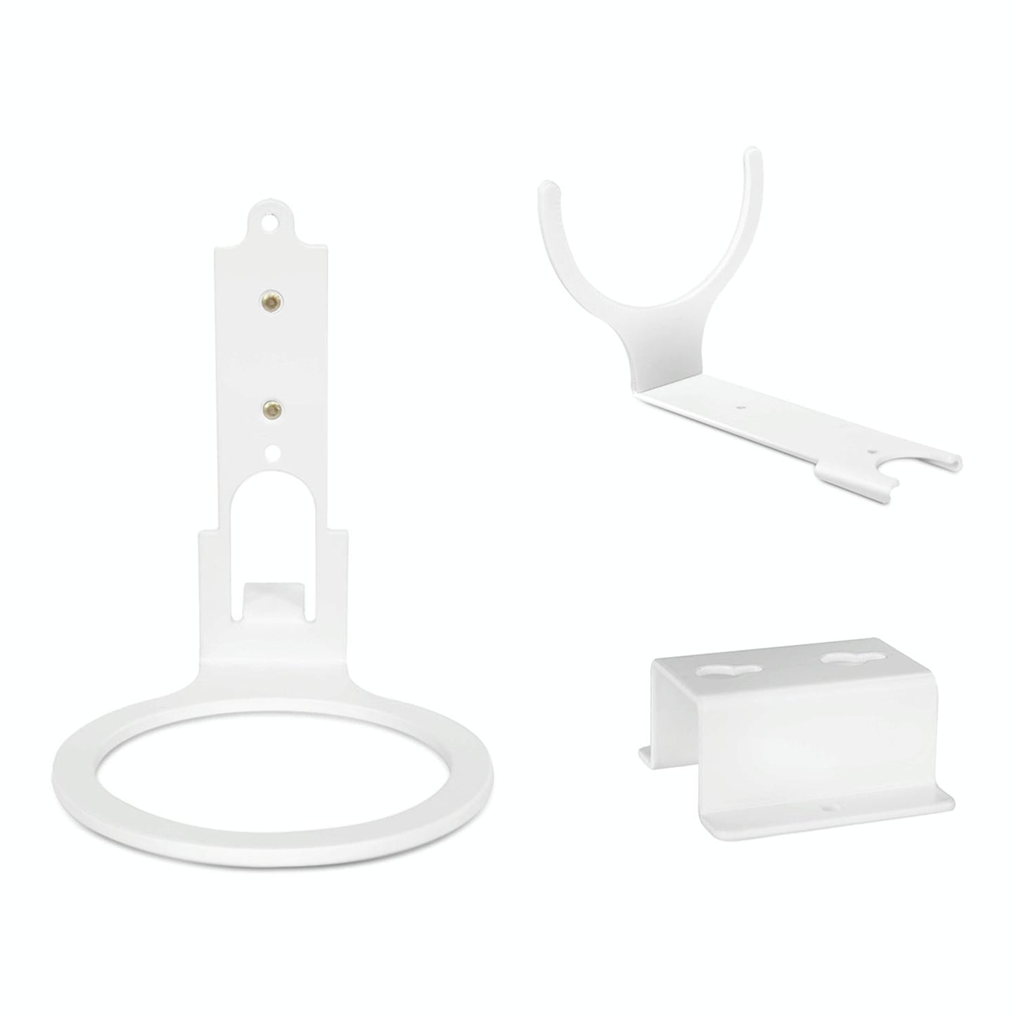 Hidden Wall Mount Bluetooth Speaker Bracket - Wireless - White