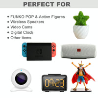 Bluetooth Speaker Wall Storage Bracket - Home Living Room Organizer - Black