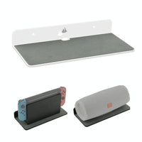 Bluetooth Speaker Wall Storage Bracket - Home Living Room Organizer - Black