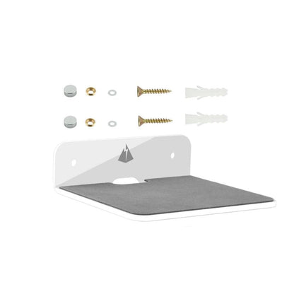 Wall-mounted Bluetooth Speaker Bracket with Phone Charging - Black