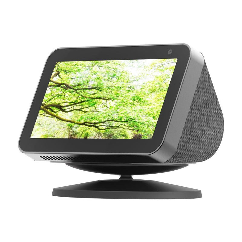 Adjustable Stand for Amazon Echo Show 5 - 360 Degree Swivel Holder - Black