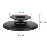 Adjustable Angle Bluetooth Speaker Bracket for Amazon Echo Spot - Black