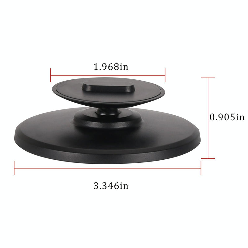 Adjustable Angle Bluetooth Speaker Bracket for Amazon Echo Spot - Black