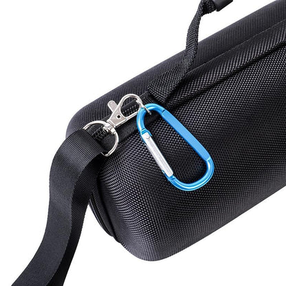 Jbl Pulse 4 Speaker Cover with Strap & Carabiner - Portable & Protective - Black + Gray