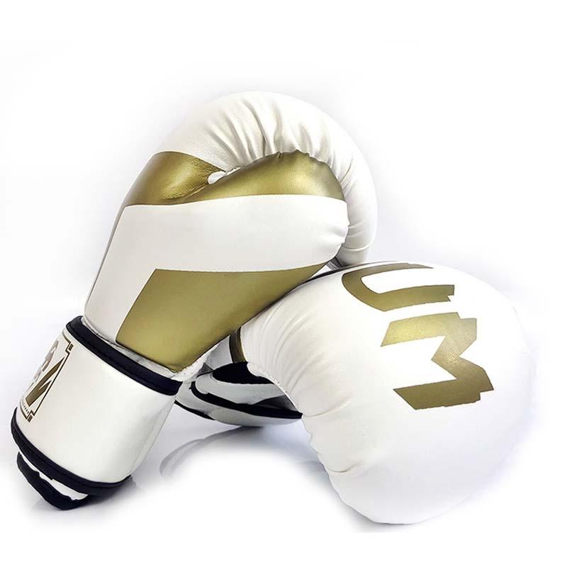 Professional Adult Boxing Training Gloves - 6Oz For Muay Thai Fighting - Black