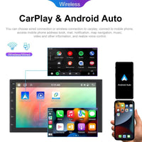 Universal Wireless Carplay Car Navigation Center - 13.0 Monitor - Standard + Ahd Camera 7Inch