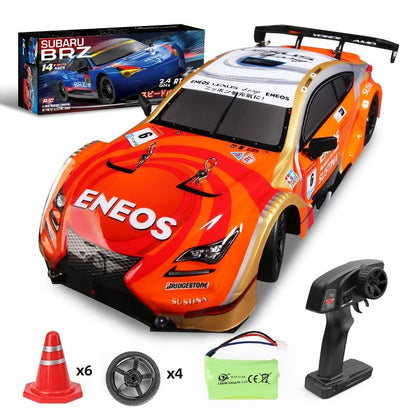 1 16 4wd Drift Rc Toy Car - 2.4g - Compact Design - Black Red