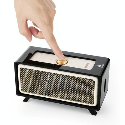 Marshall Emberton Ii Speaker Display Stand - Acrylic Retro Base - Black