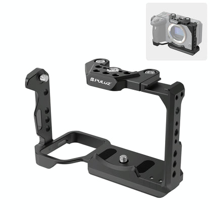 Sony Ilme-Fx30 / Fx3 Camera Cage With Nota Slider - Metal Stabilizer Rig Black