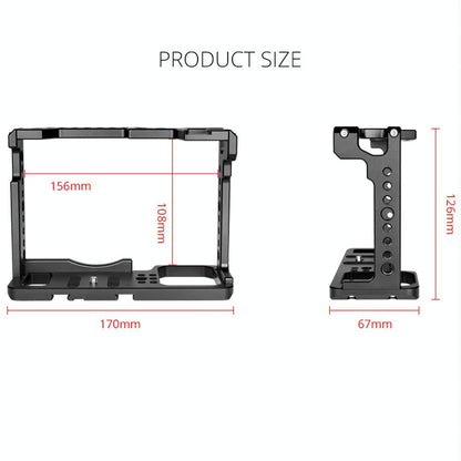 Panasonic Lumix Dc-S1H / Dc-S1 / Dc-S1R Camera Cage Stabilizer - Black