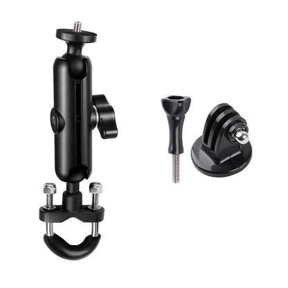 Motorcycle Handlebar Mount for Gopro with Tripod Adapter - 9cm Rod and Screw