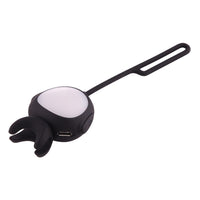 Self-lighting Smart Phone Hook for Iphone Galaxy Huawei Xiaomi Lg Htc - Black