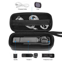 Portable Eva Storage Bag For Dji Osmo Pocket 3 Mini Body Bag Black