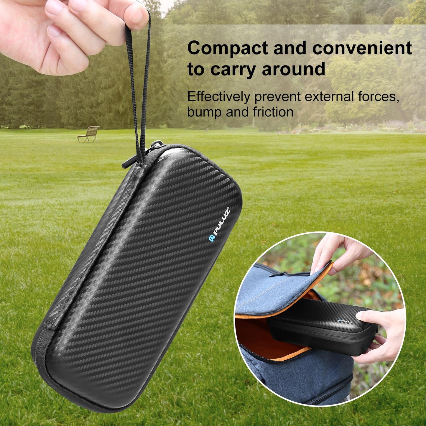 Portable Eva Storage Bag For Dji Osmo Pocket 3 Mini Body Bag Black