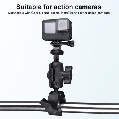 Adjustable 360 Degree Bike Handlebar Mount for Action Cameras