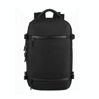 20 Inch Waterproof Usb Shoulder Backpack - Black