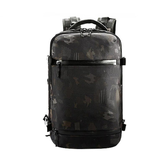 20 Inch Waterproof Usb Shoulder Backpack - Black