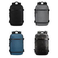 20 Inch Waterproof Usb Shoulder Backpack - Black