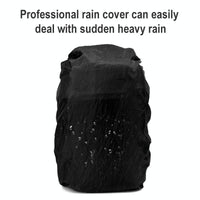 20 Inch Waterproof Usb Shoulder Backpack - Black